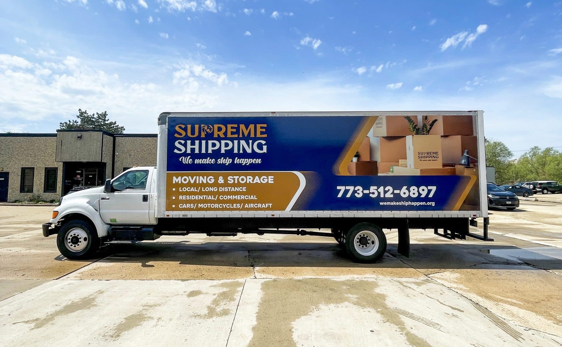 Box Truck Wraps and Decals in Itasca, IL